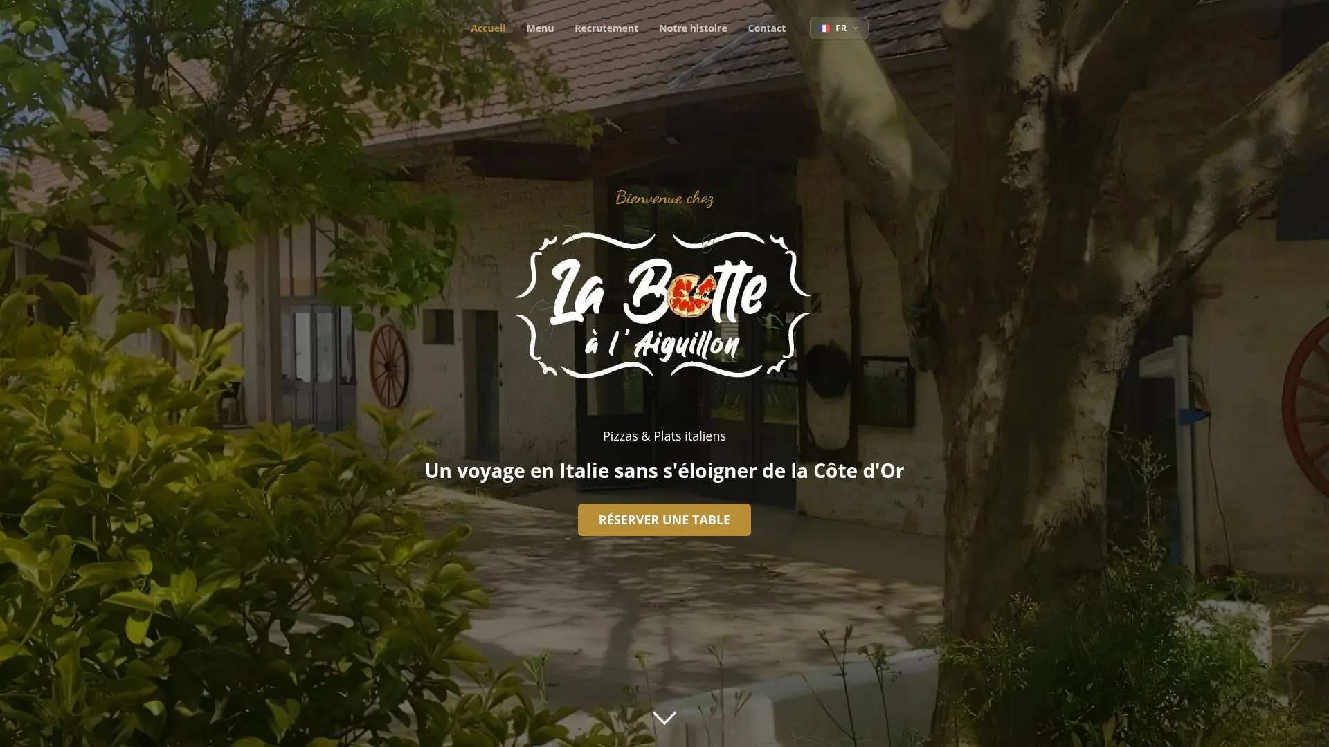 Aperçu du site La Botte à l'Aiguillon